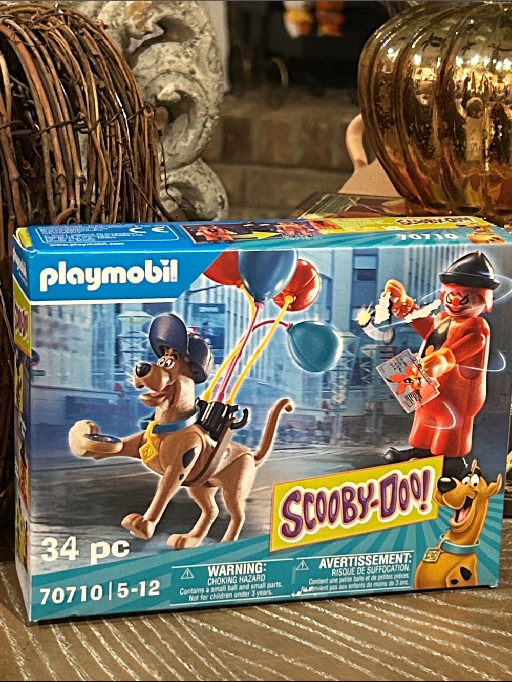 NIB! New Scooby-Doo Playmobil 70710 Circus Clown Mystery Playset
